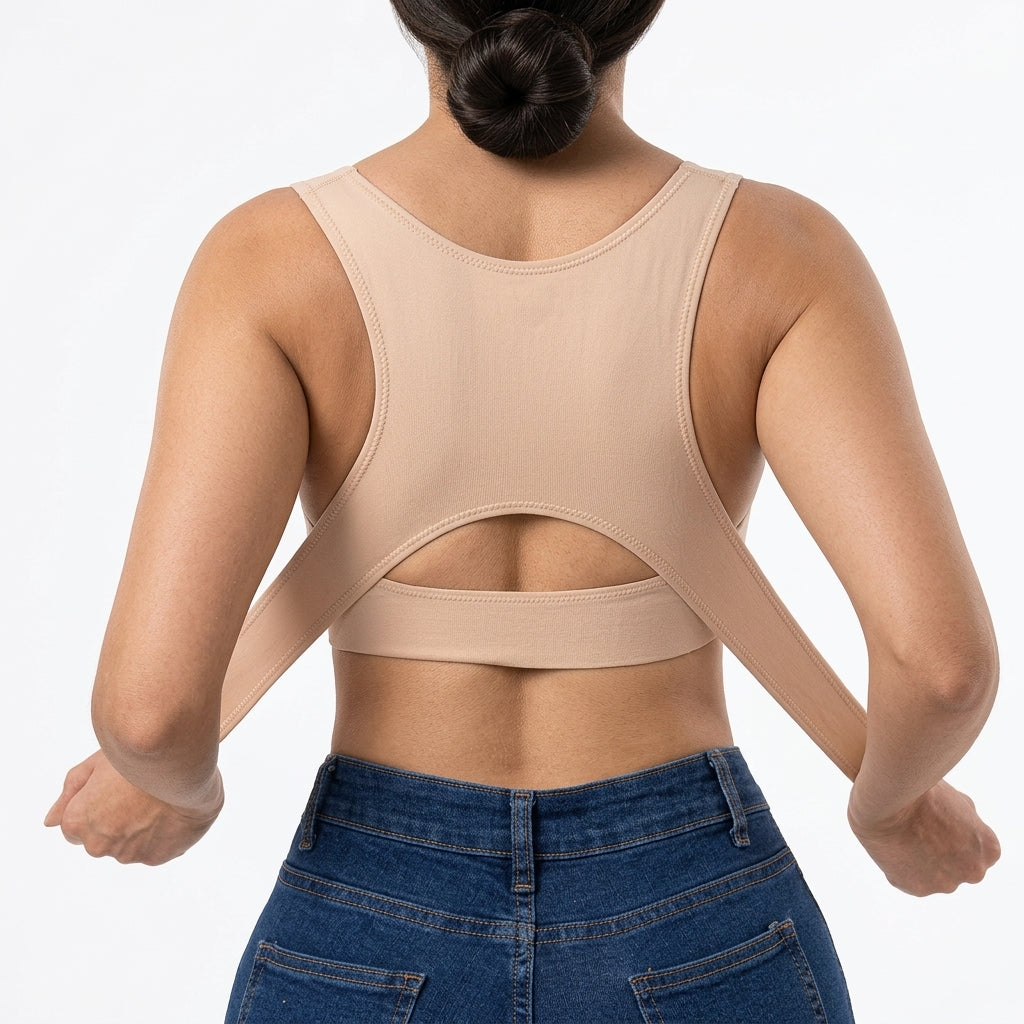 Shaping Posture Corrector Push-up Bra Women Seamless Wireless Underwear Front Button Bra Back Support Underwire Sport Bra Yoga