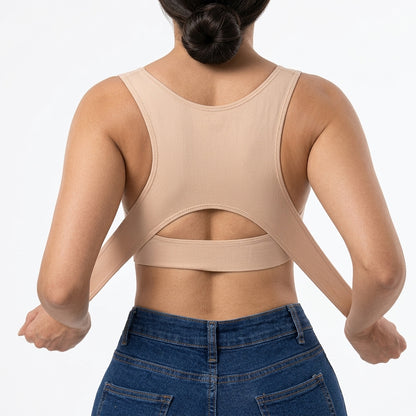 Shaping Posture Corrector Push-up Bra Women Seamless Wireless Underwear Front Button Bra Back Support Underwire Sport Bra Yoga